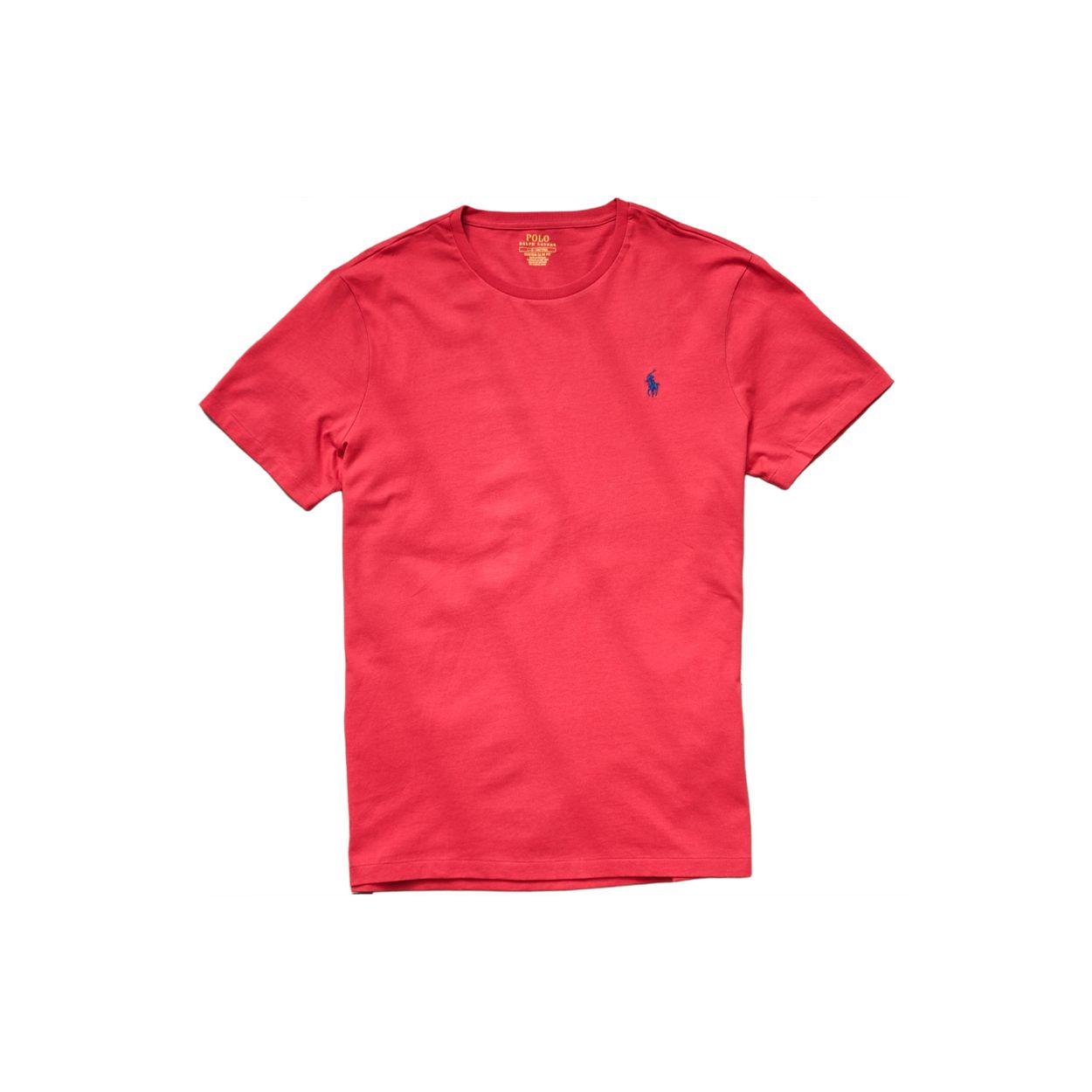 

Polo Ralph Lauren Logo Embroidered Crew Neck Short Sleeve T-Shirt Men Tops 710671438-148 S