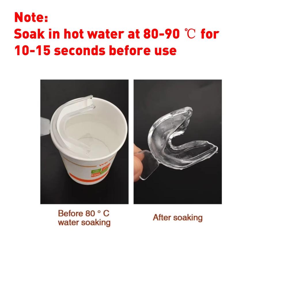 1/4/8pcs Anti Snoring Bruxism Sleeping Mouth Guard Tray Stop Teeth Grinding Sleep Aid Night Guard Gum Shield Mouth Health Care