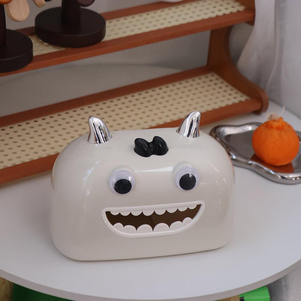 Non-slip Cartoon Tissue Box Cute Facial Tissue Holder Napkin Container Entrance Hall