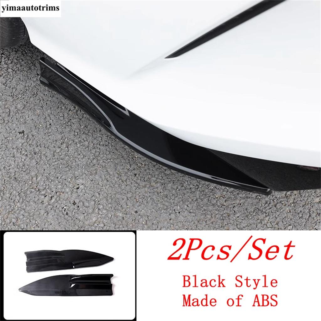 

Car Rear Bumper Lower Angle Corner Protector Protection Cover Trim For GAC Trumpchi Empow - 2025 ABS Exterior Accessories Black Style