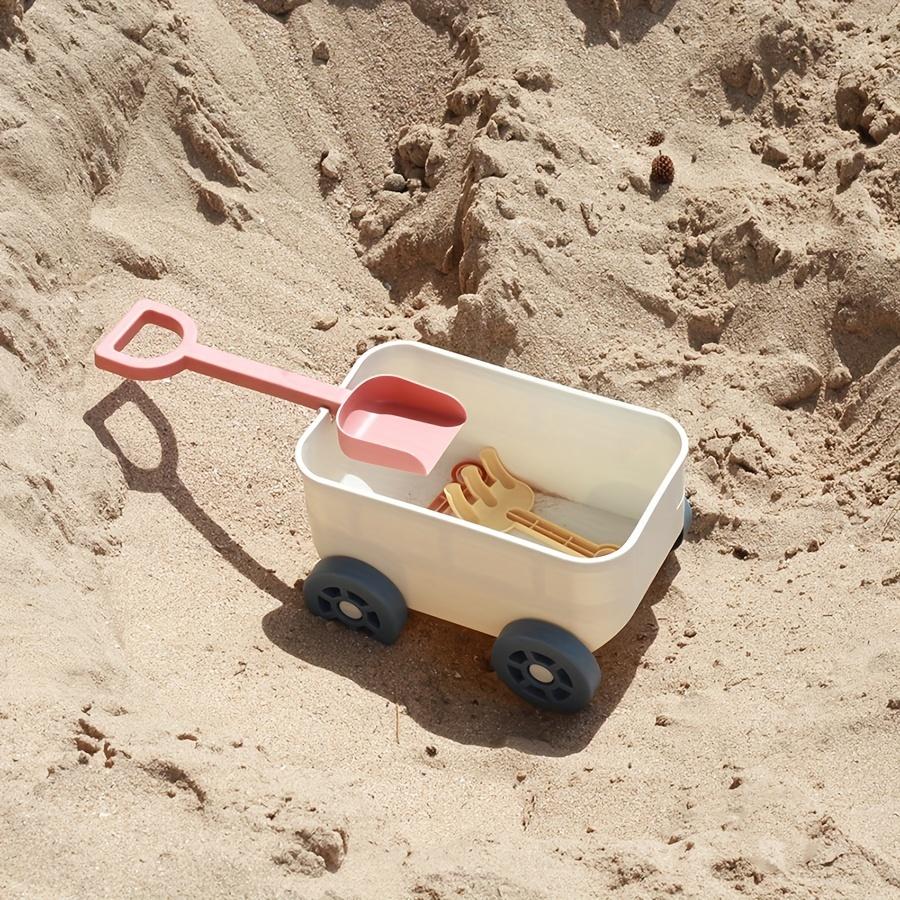 Beach Toys Sand Toys for Kids with Truck Car Sand Shovel Rake Sandbox Toys for Toddlers Kids Boys Cooking Pretend Play Kitchen