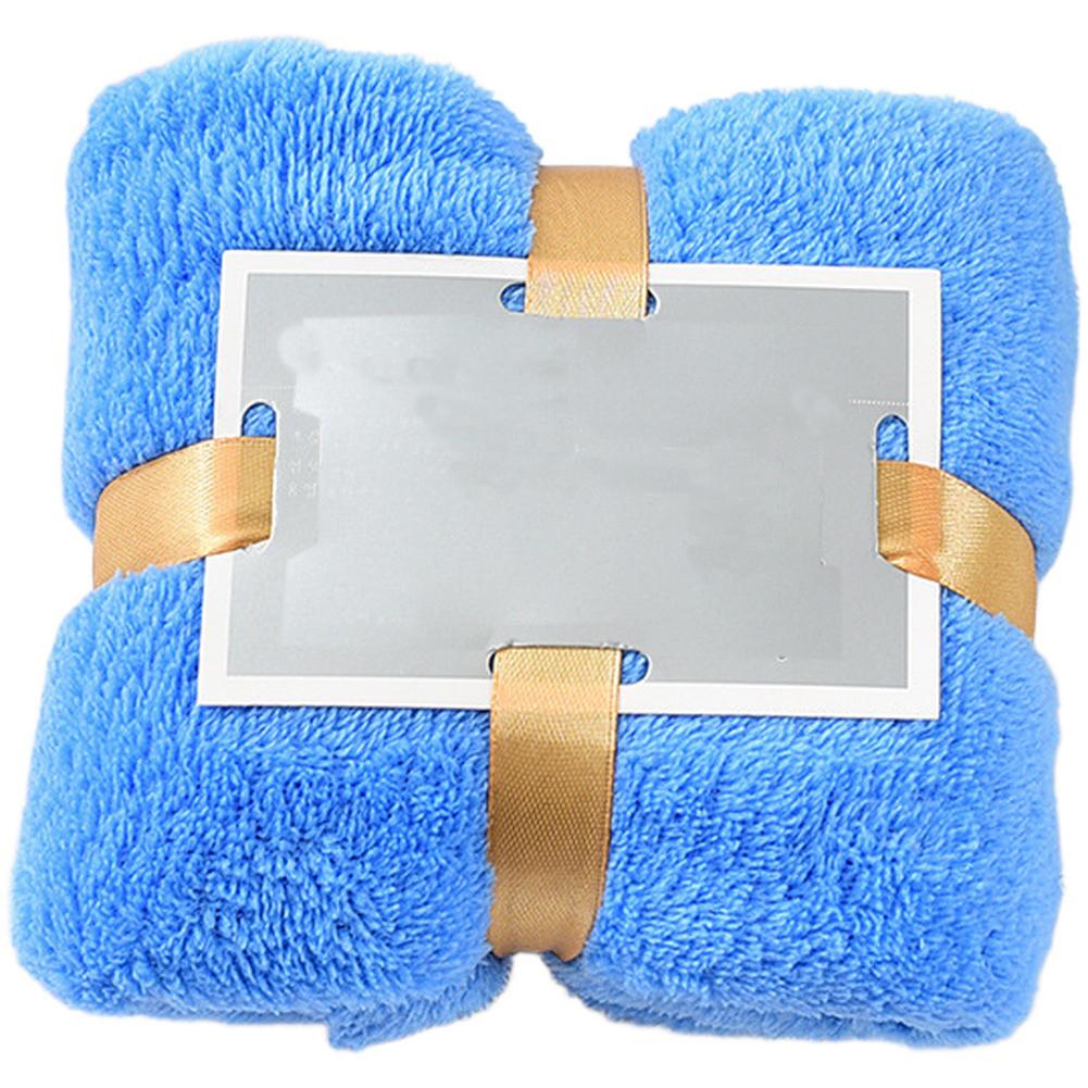 

Мягкое ощущение плюша Коралловый флис Полотенце Быстро впитывающее влагу Lake of Blue