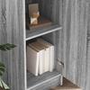 Highboard Grey Sonoma 35 x 39 x 168 cm