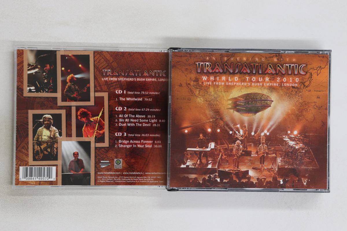 

CD TRANSATLANTIC Whirld Tour 2010 Live From Shepher 3984149572 METAL BLADE 201 США Рок Б/У