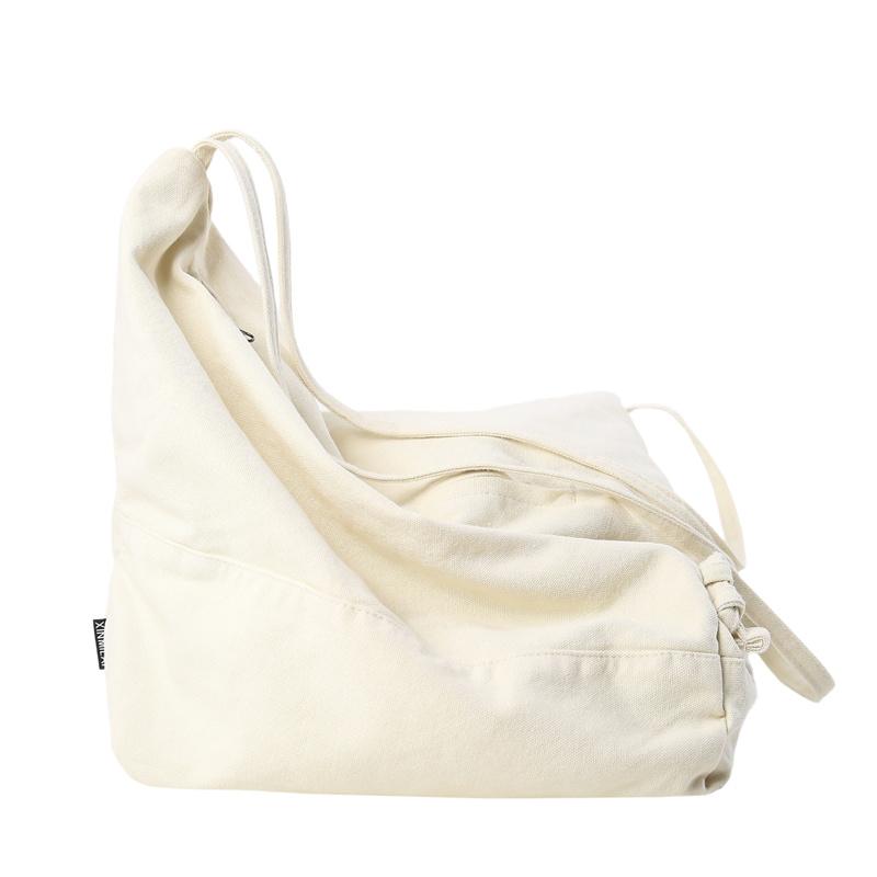 Vintage Canvas Large Capacity Crossbody Bag Men's Lightweight Shoulder Bag Women's Sports Bag