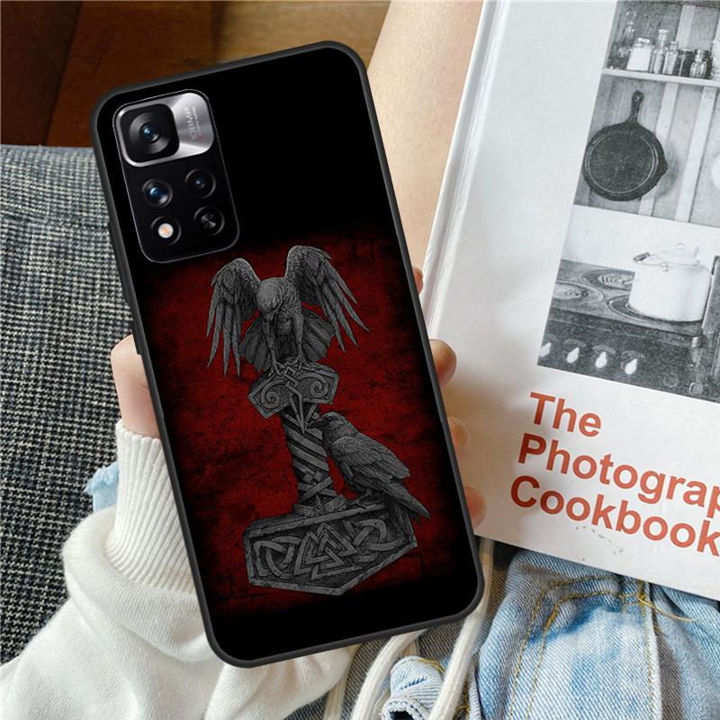 

Чехол для телефона Viking Ragnar Lodbrok Valhalla Odin Fundas для Xiaomi Redmi Note 8 9 10 11 Pro Note 10S 9S 8T Redmi 10 9 9A 9T 9C Redmi 10