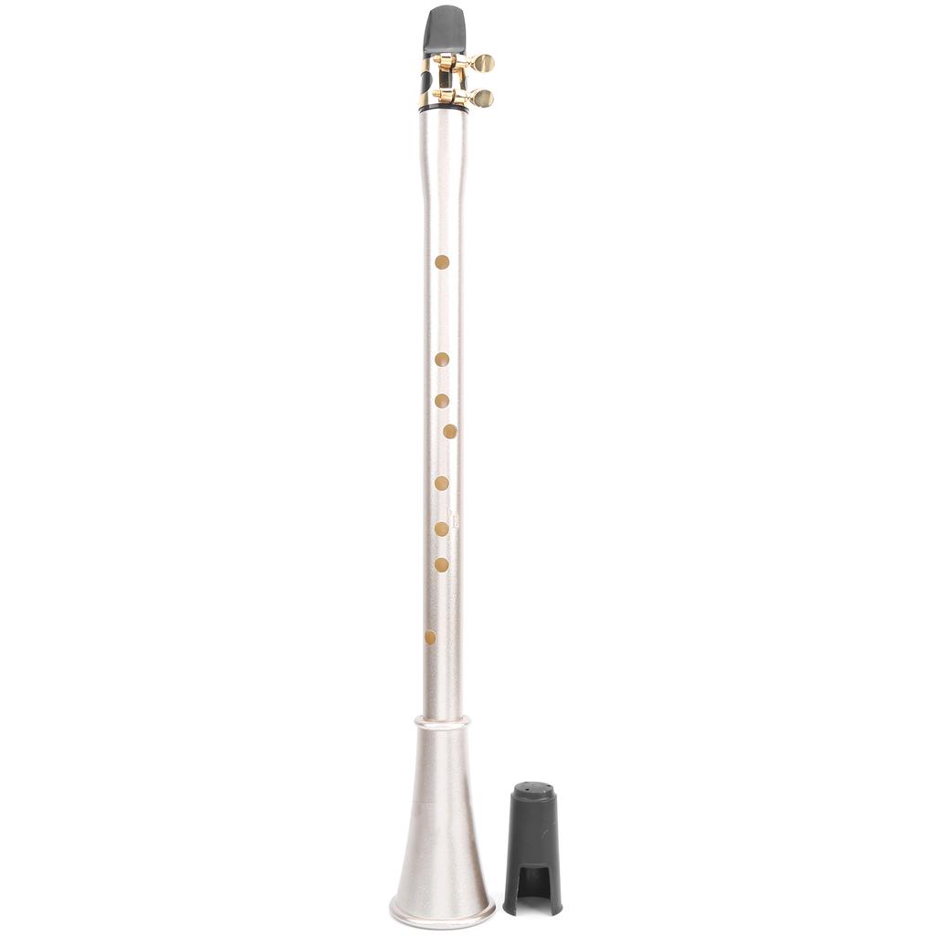 Mini Klarinette Eb ABS Kompakt Saxophon Professionell Anfänger Musikinstrument Zubehör