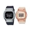 Unisex Pair Table Series Black Watch GM-5600-1+GM-S5600PG-4ER