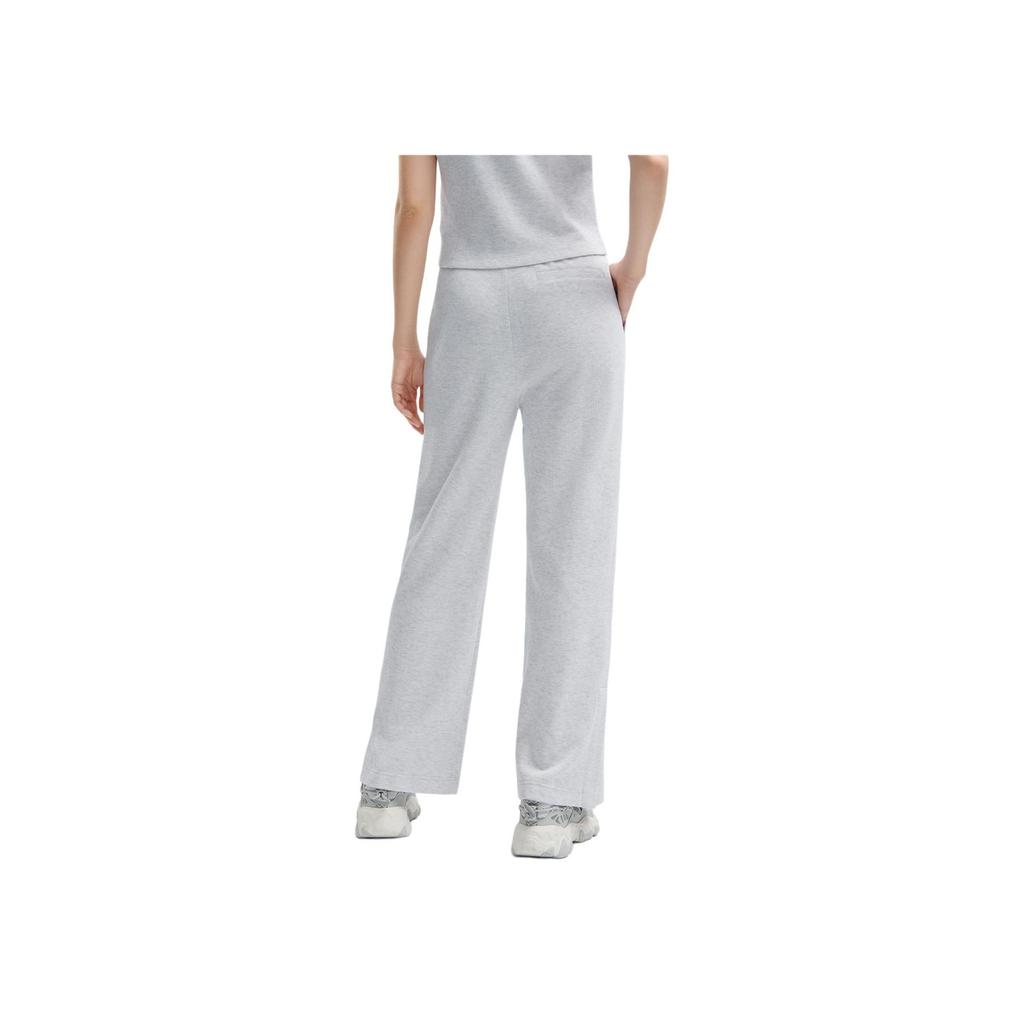 Fila Simple Loose Wide Leg Casual Pants Women Bottoms Light-Floral-Gray F11W429605F-MG