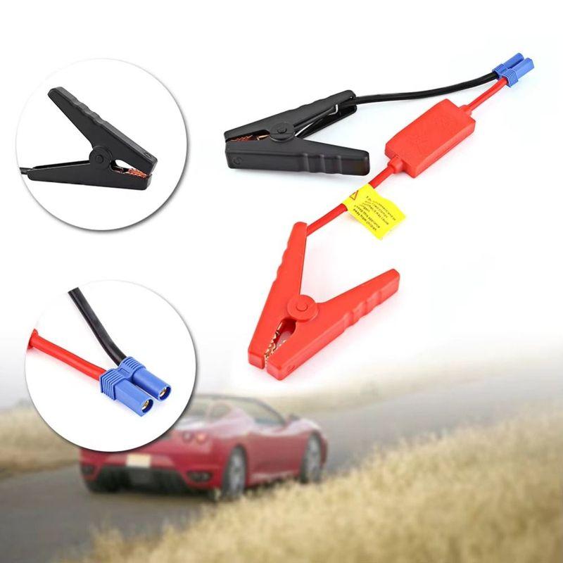Reverse Prevention Car Jump Starter Booster Cable 12V Connector Intelligent Clamp Booster Auto Parts durable