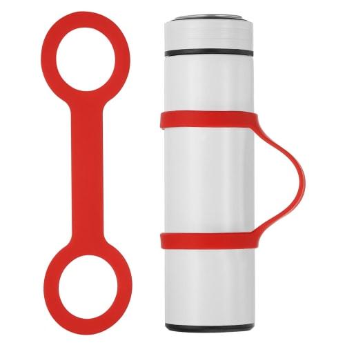 PATIKIL Water Bottle Carrier Grip, Portable Soft Silicone Non-Slip Water Handle Grip Water Bottle Holder Strap for Outdoor Running, Biking, Gym, Joggi