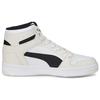 Puma Rebound Layup Leather Mid-Top Retro Basketball Shoes Unisex Sneaker Black White 369573-30