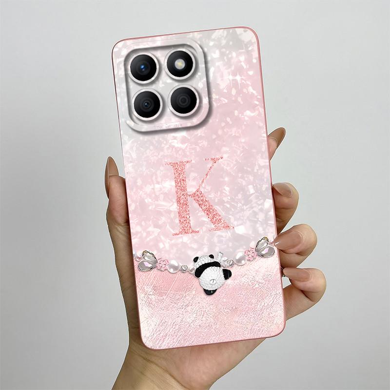 For Honor X8B Case Honor X8b Phone Case Fashion Crown Letters Liquid Silicone Full Package Matte Anti Drop Soft Protective Cover