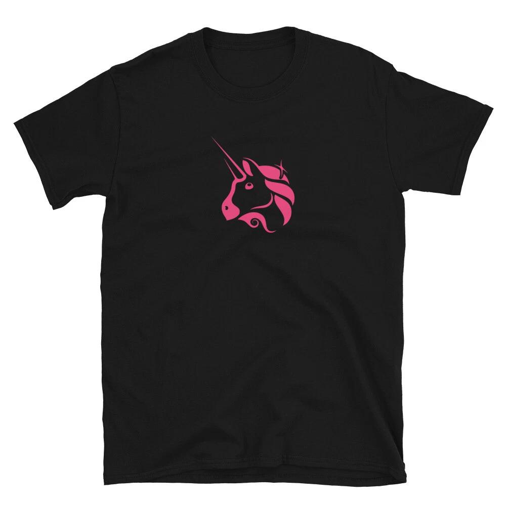 Uniswap T- Shirt Crypto Trader Gift Tee L
