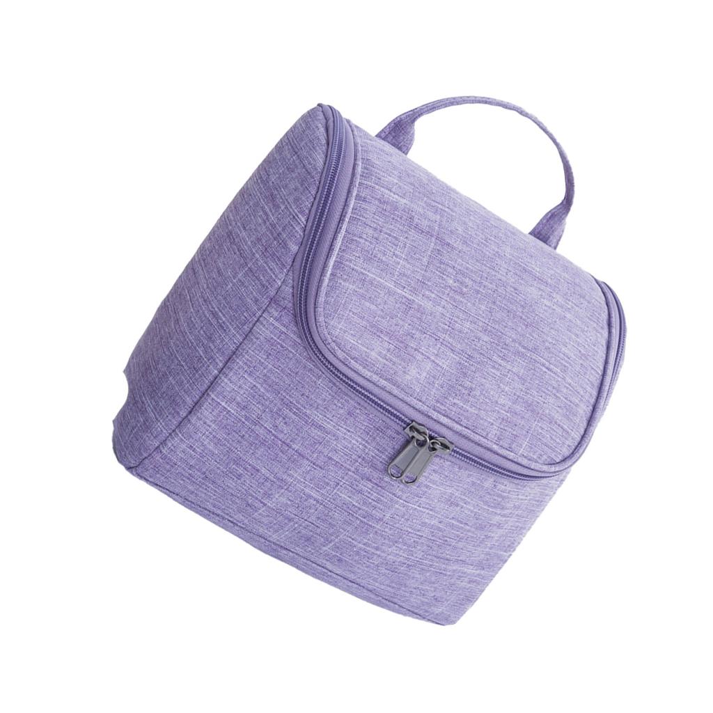 Neceser Impermeable Gran Capacidad Tela Oxford Organizador de Mano Portátil para Viajes Baño