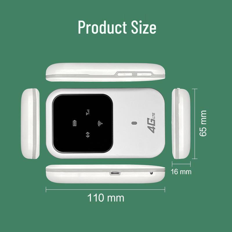4G Portable WiFi Router M80 - Mobile Hotspot & MIFI Device with SIM Card Slot