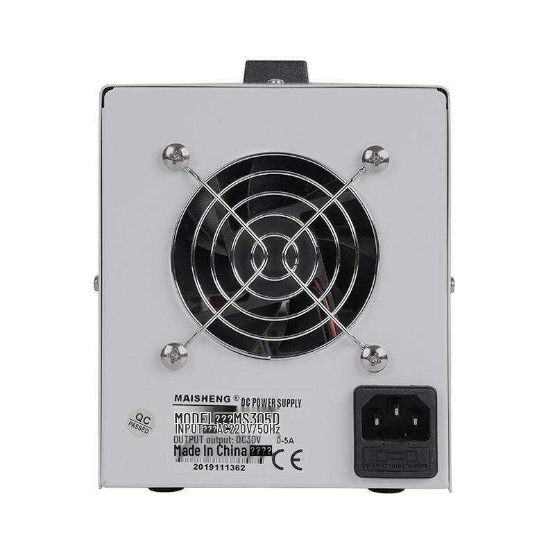 MAISHNEG MS3010DS Adjustable DC Power Supply with Digital Display for Repair, Charging, and Testing.