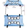 Anti-Scratch Pet Grooming Hammock Adjustable Support Frame Pet Restraint Station Sturdy Detachable Pet Bathing Rack Small Dog