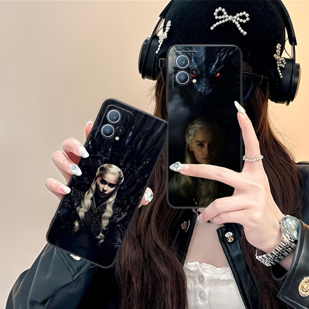 Dragon Queen Matte TPU Mobile Phone Case for Huawei P60 P50 P40 P30 P20 P10 P9 P8 Pro Lite Plus Colorful Printing Cover