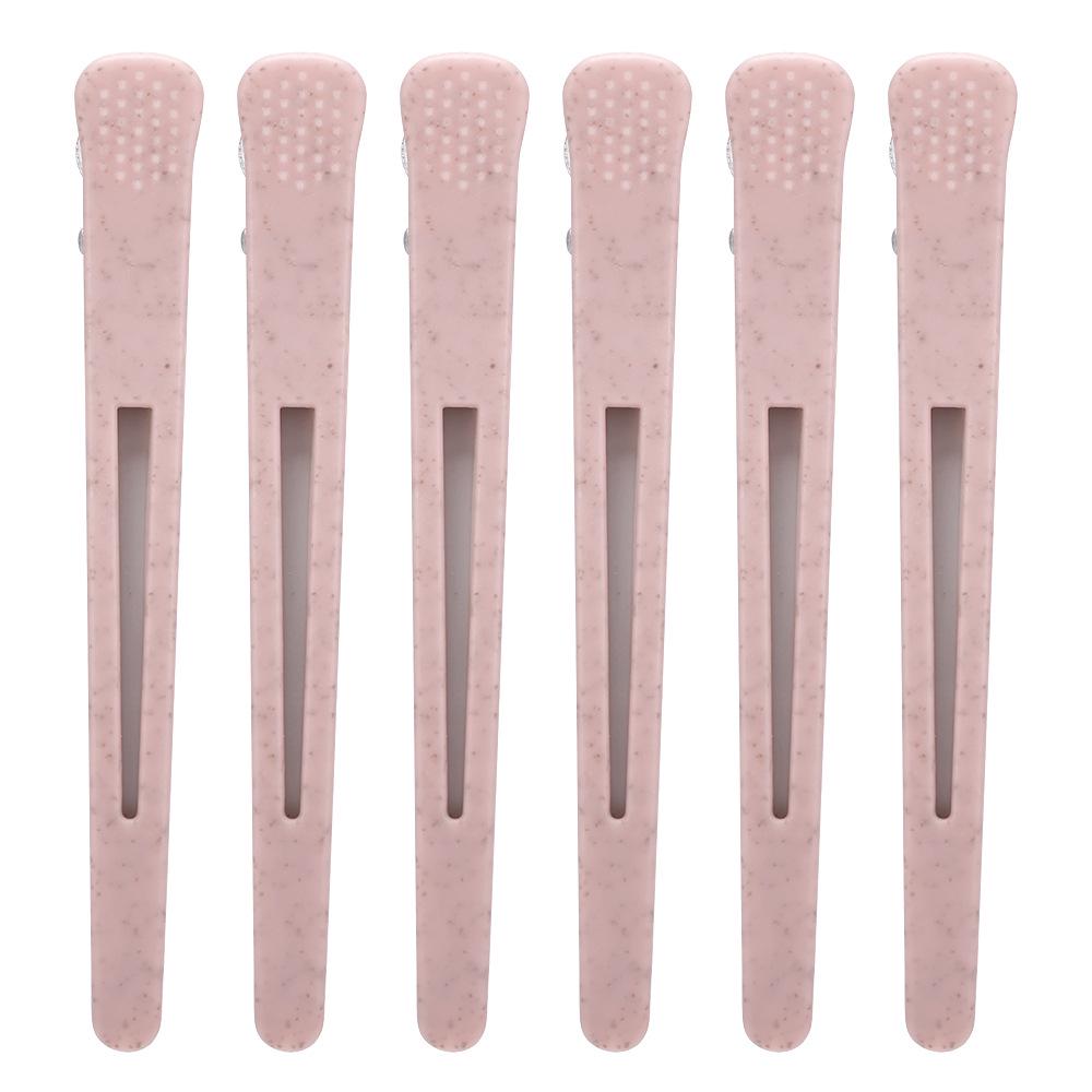 Wheat Straw No-Crease Duckbill Hair Styling and Sectioning Clip