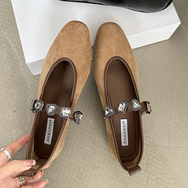 

Мода Роскошная Мода Кристалл Женские Балетки Мэри Джейн Обувь Стразы Женская Обувь на Плоской Подошве Ремешок с Пряжкой Женские Балетки С Обувью 35 хаки