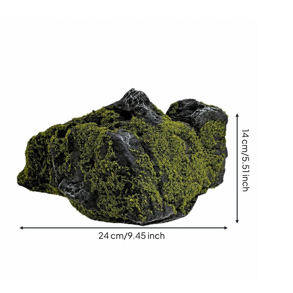 Lightweight Artificial Landscape Stone Rugged Decorative Rock with Lichen
