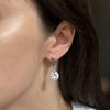Silver Earrings with Cubic Zirkonia (2144564)