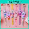 Montre Quartz Lumineuse à LED Cartoon pour Enfants et Étudiants avec Luminosité Nocturne
