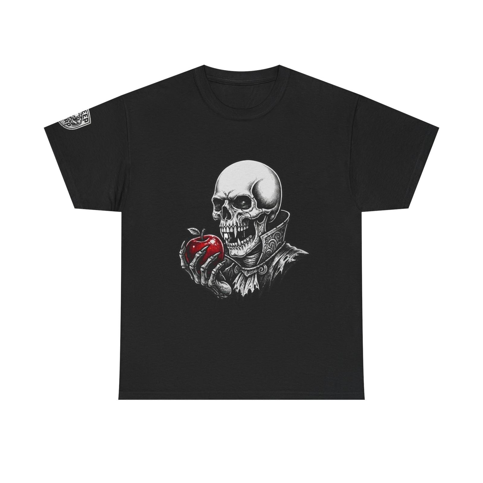 KREEP KORP Red Apple T-Shirt | Gothic Death Illustration S разноцветный