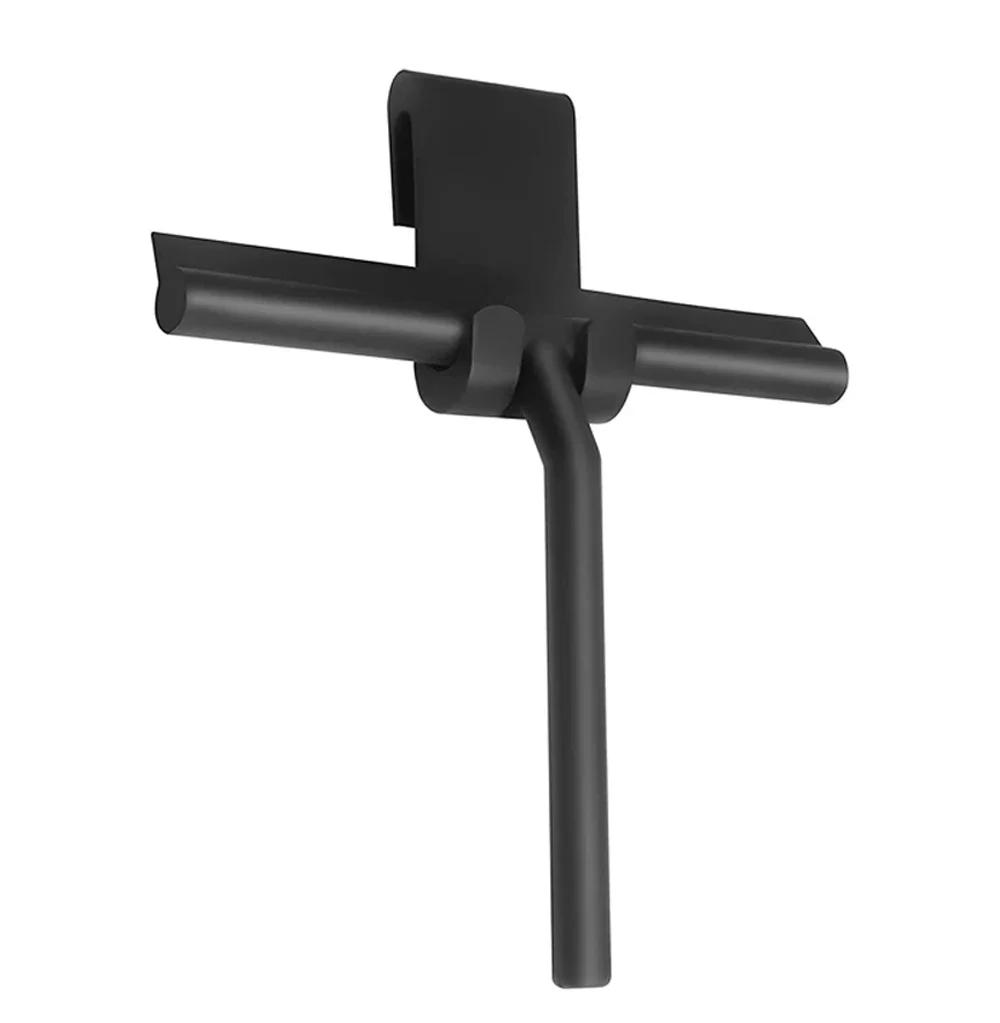 Shower Squeegee Glass Wiper Scraper Shower Squeegee Cleaner With Silicone Holder Bathroom Mirror Scraper Glass Cleaning