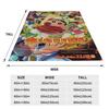 Crayons Shin-chans 2025 Funny Cartoon Flannel Blankets Winter  Soft Throw Blanket for Boy Girl Home Decor Bedspread Bed Cover