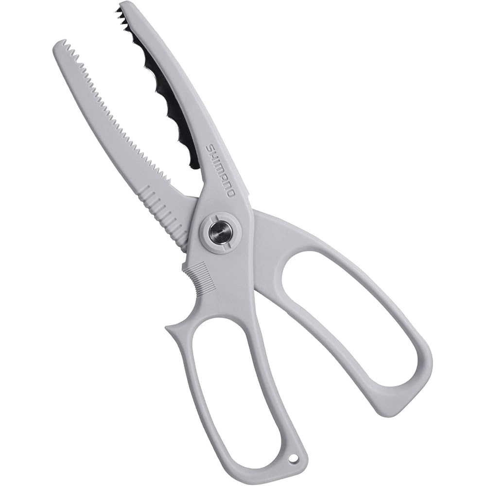 Shimano CT-982R Fishing Scissors Knife Grip Tool Light Gray