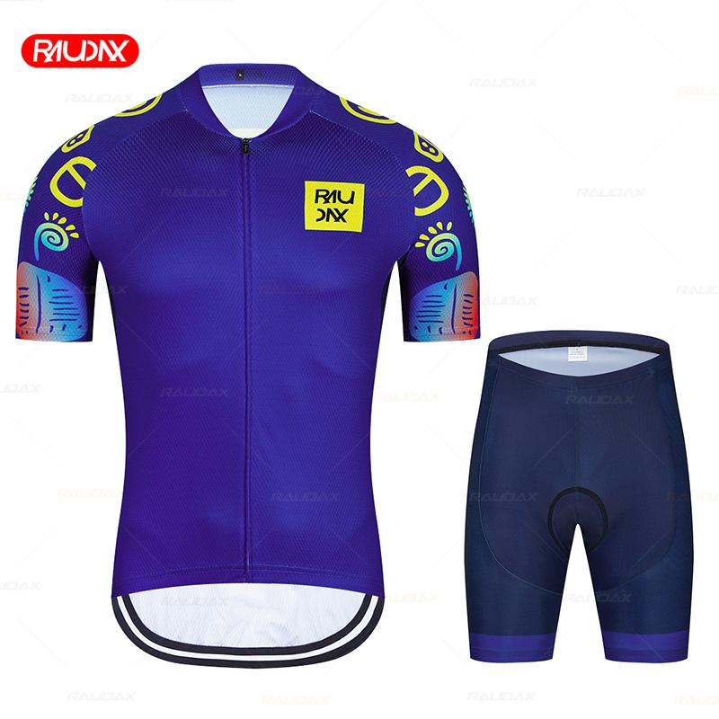 

Summer Short Sleeve Bike Jersey Set Mtb Sports Team Mens Clothing Black Colour Cycling Shirts 2026 Summer Breathable Cycling Suit Set 4XL