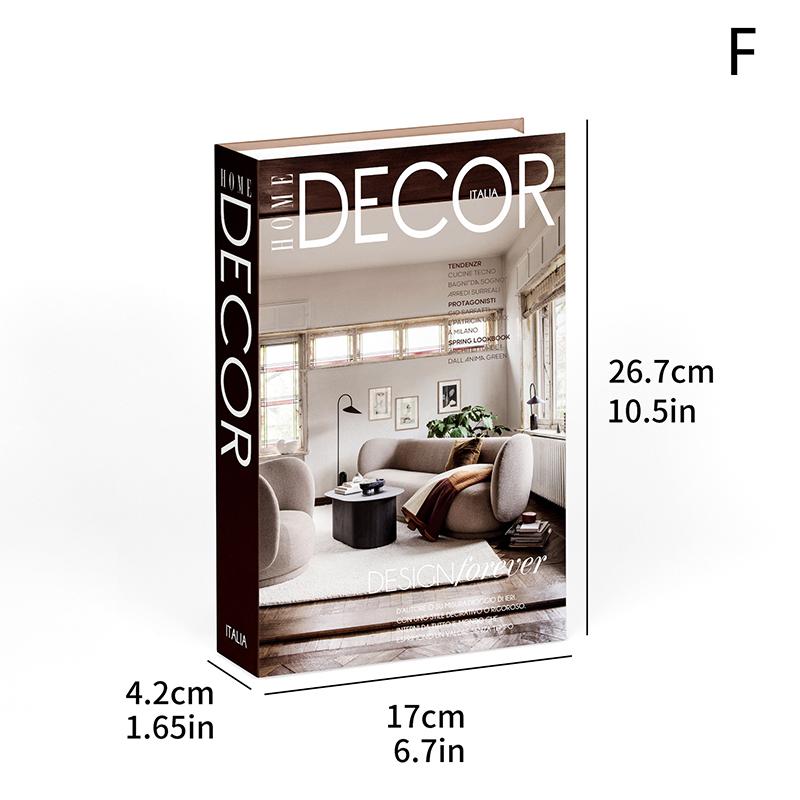 Fake Books Ornament Shooting Props Simple Decorative Book Coffee Table Decoration Bookshelf Decor