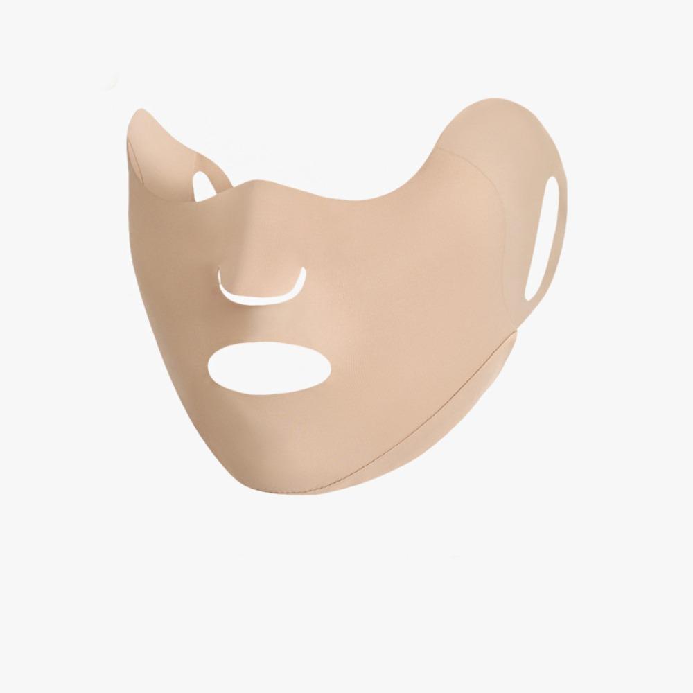 Breathable Sunscreen Mask Thin Face Gini Mask Elastic Face Cover  Outdoor