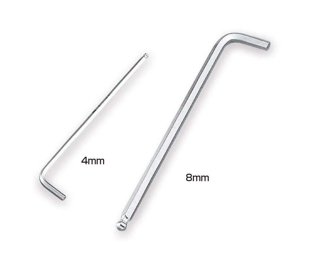 TONE Long Ball Point Wrench Set 9 Pieces L-Shaped BPLT90,