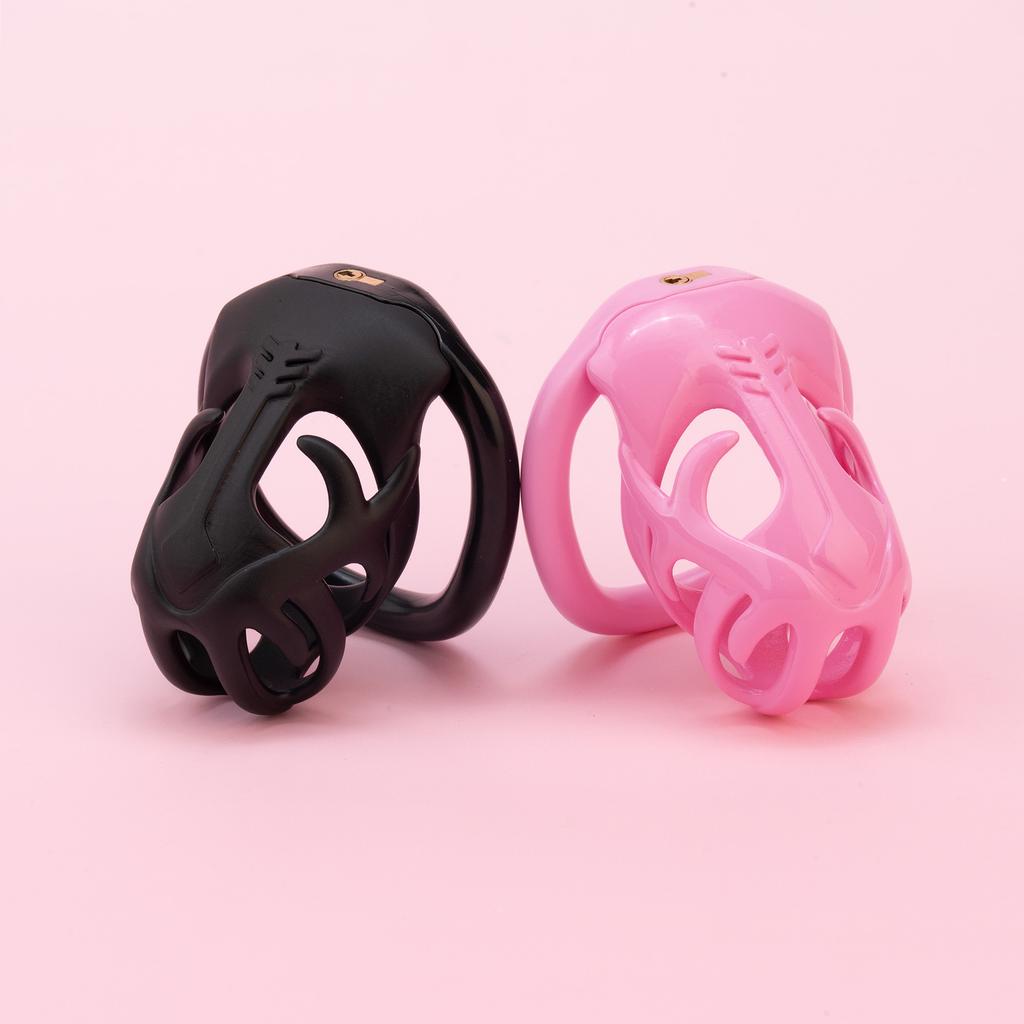 ABS Chastity Cage Sissy Gay Penis CB Lock Abstinence Restraint High Quality Cock Cage Urethral Chastity Device BDSM Sex Toy 18+