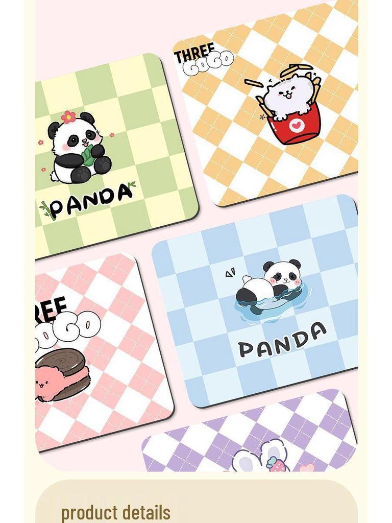 Cute Cartoon Non-slip Wear-resistant Mouse Pad for Home & Office