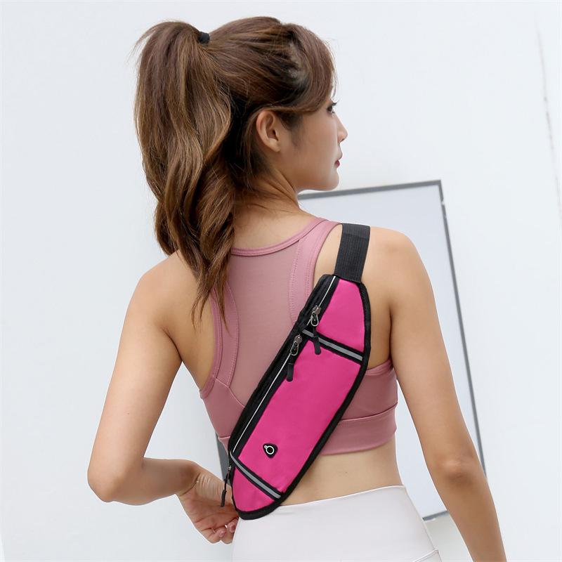 Women's Waterproof Oxford Sports Waist Bag - Multifunctional, Invisible, & Trendy Running Bag