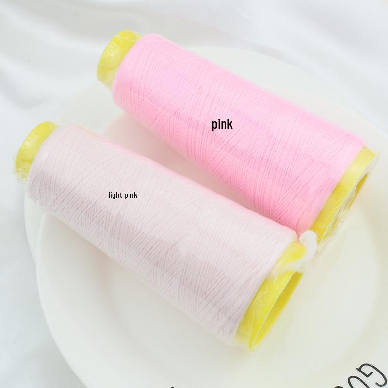 

Большой рулон эластичной цветной DIY бабочки-заколки для волос, обмоточная линия светло-розовый