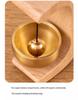 Japanese-Style Solid Wood Doorbell with Suction Cup - Entry Alert & Wind Chime Door Hanger
