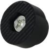 3pcs Kick Down Door Stop Rubber Tip Replacement Black Rubber Door Stopper Rubber Tips with Screws for Door Stop