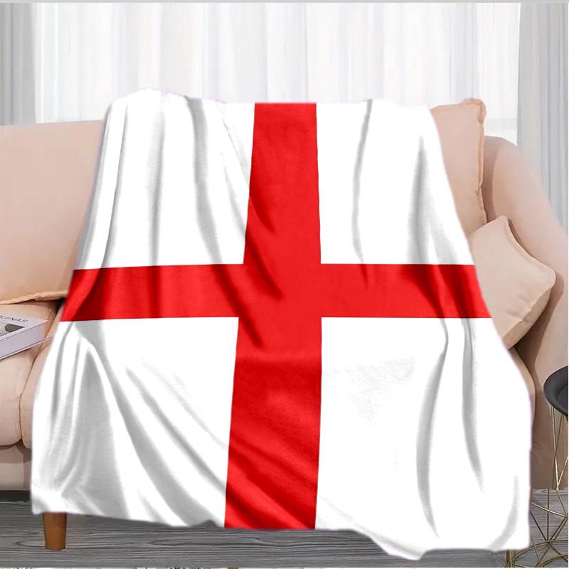 Scottish Flag Design Blanket Suitable for Sofas, Beds, Offices, And Camping - Perfect Gift for Halloween Christmas