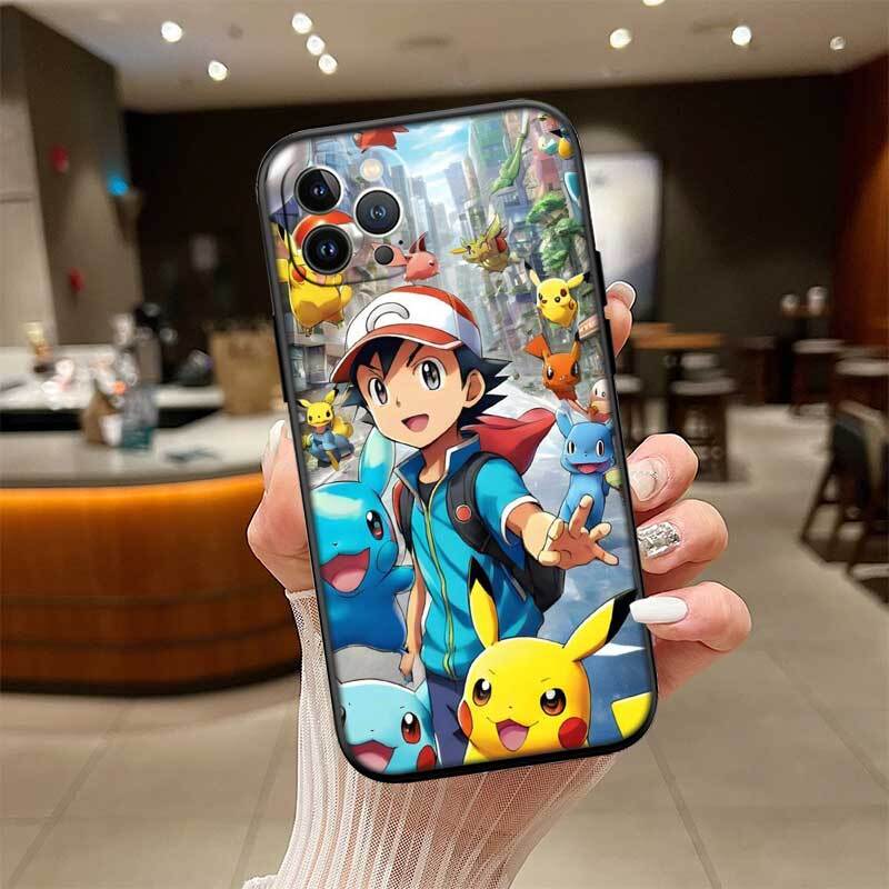 Pokemon Cute Case for Samsung Note 20 10 S25 Plus Ultra Lite FE M20 M21 M30 M31 M51 A11 A26 A51 A52 A53 A56 A70 A71 A72 A73