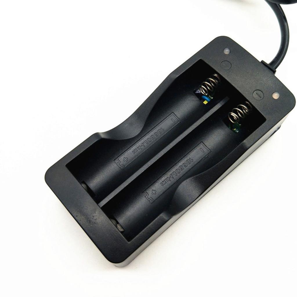 MS-202A Li-ion Battery Charger 18650 Rechargeable Battery Charging Dock Base Independent Circuit Designed with Indicator