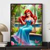 5D DIY Diamond Painting The Little Mermaid Ariel Embroidery Mosaic Cross Stitch Home Decor Gift Crafts
