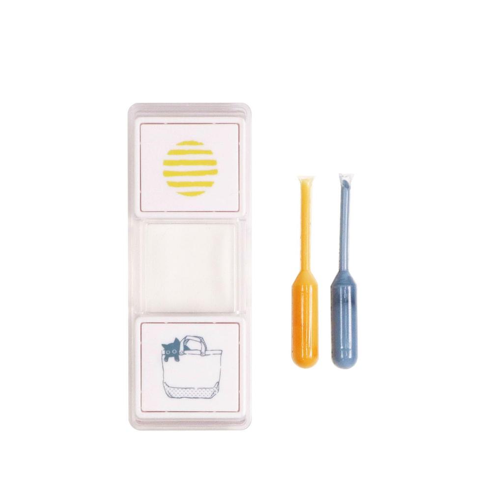 Kutsuwa HiLiNE Stamp Hankoko Slide Cat Bag DE018D