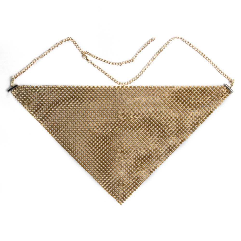 

2024 Летняя маска из металла со стразами