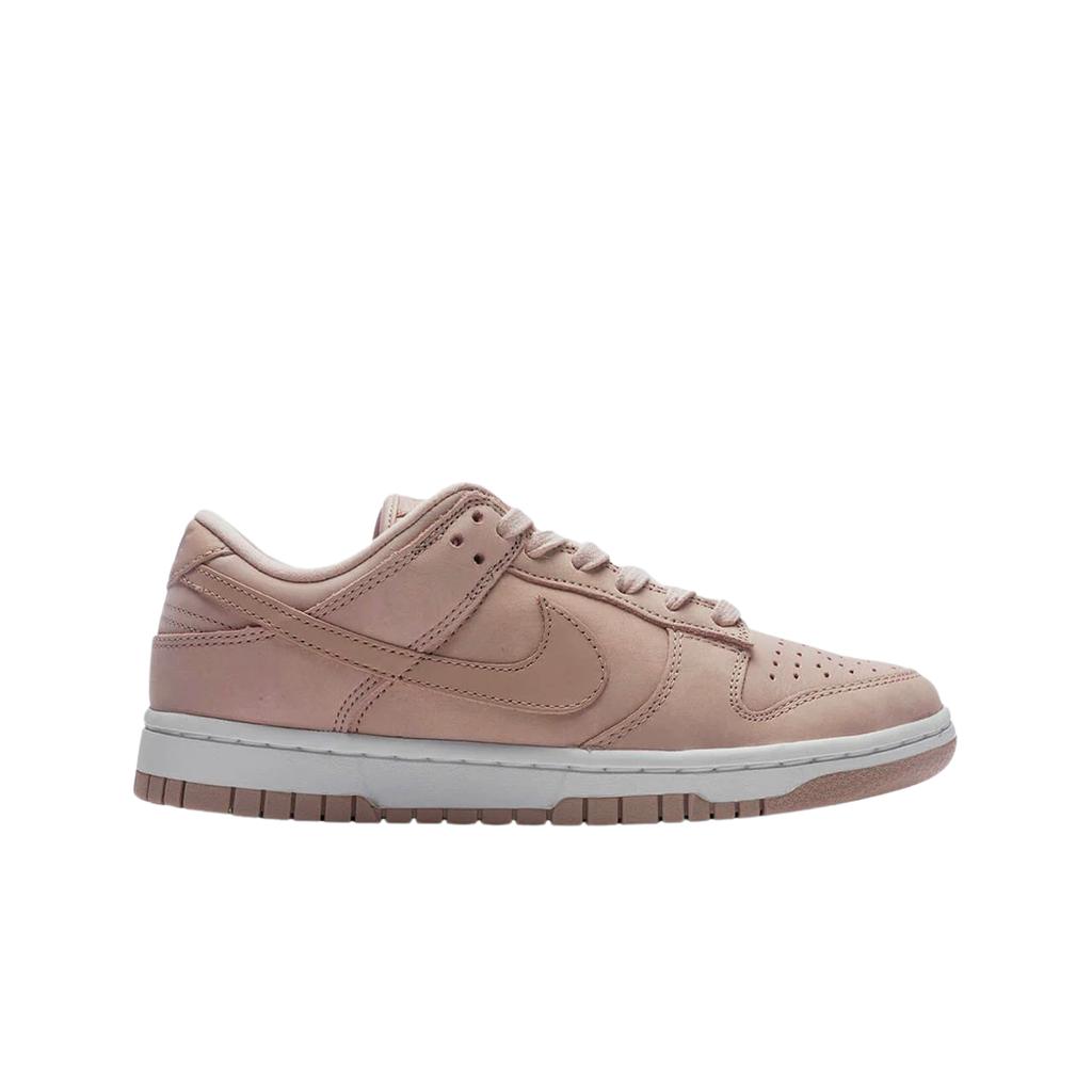 (w) Nike Dunk Low Retro Prm Pink Oxford White