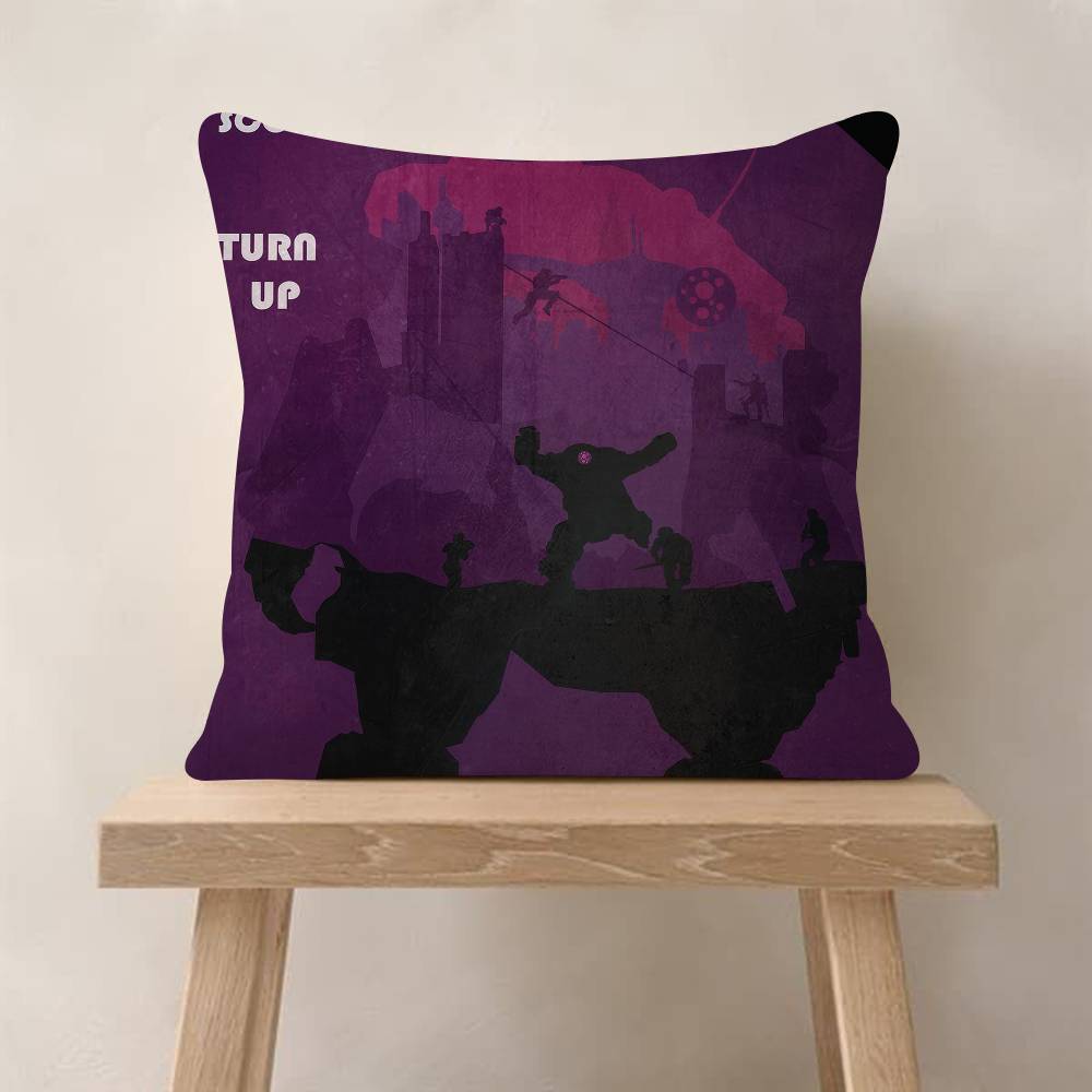 Game TTitanfall Pillow Gift Home Office Decoration Pillow Bedroom Sofa Car Cushion CoverPillow Case